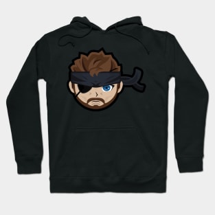 Metal Gear Solid 3 - Big Boss Sticker Hoodie